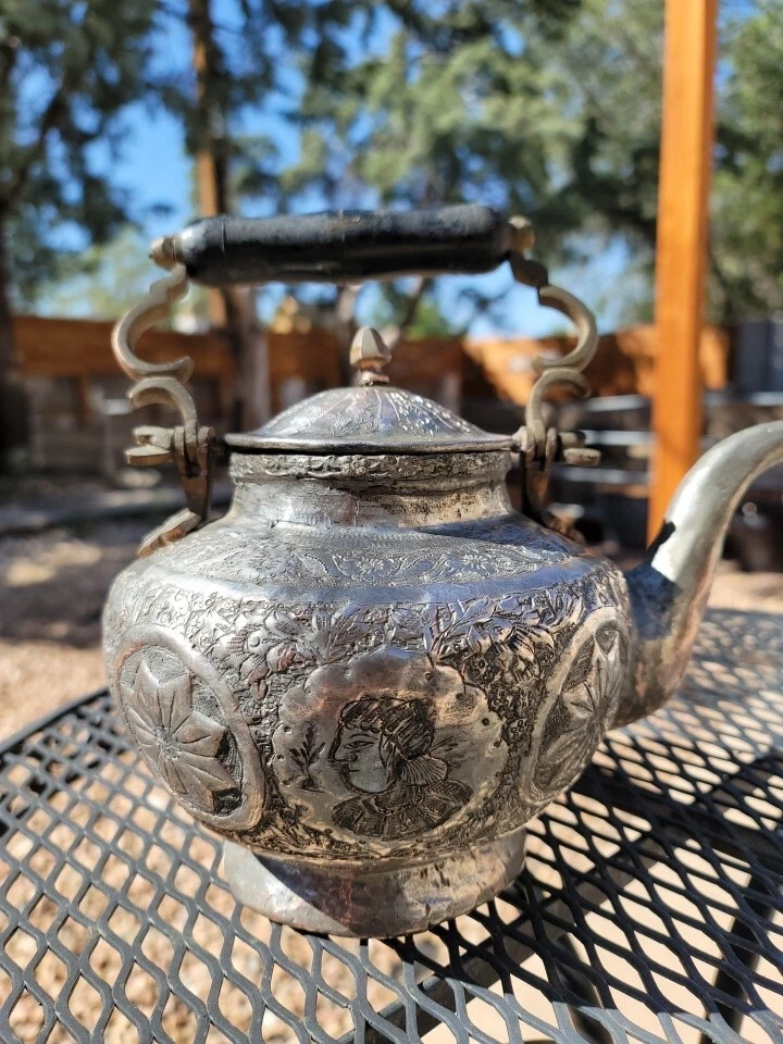 铜壶茶具亚洲古董| eBay