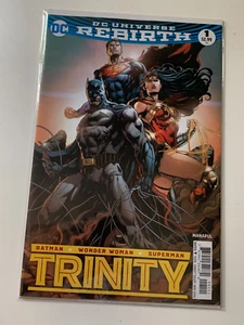 TRINITY #1 NM COVER B DC COMICS 2016 - BATMAN SUPERMAN WONDER WOMAN - Bild 1 von 1