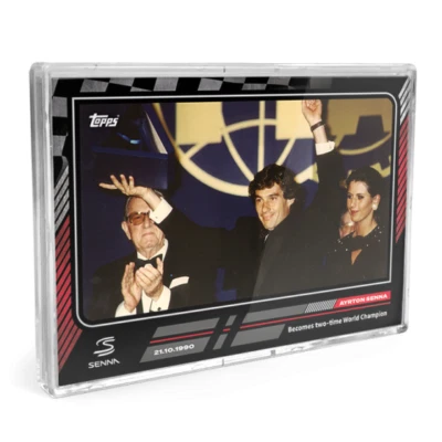 2023 Topps Now F1 STORY OF SENNA #31-33 AYRTON SENNA GOAT OF BRASIL 3 CD PRESALE - Image 1 of 4