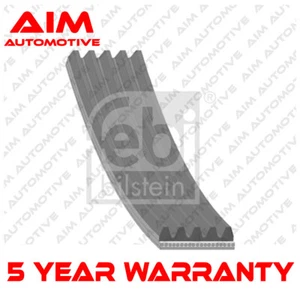 V-Ribbed Drive Belt Aim Fits BMW 8 Series 1992-1996 5.6 11281736999 - Picture 1 of 2