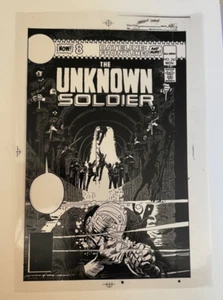 The Unknown Soldier # 245 black line Acetate - Joe Kubert - art - Picture 1 of 2