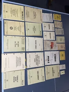 used U. S. ARMY 1963-1993 TM FM TB SB MANUAL LOT (24) Mostly Late 60s & 70s - Picture 1 of 12