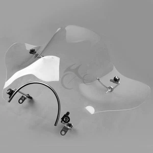 Vetro Cupolino faro per Honda Suzuki Yamaha Cruiser VTR XV V-STAR Goldwing - Imagen 1 de 1