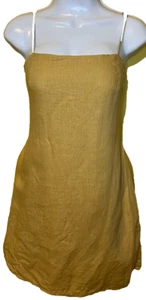 Caren Forbes Damen Leinen Kleid Größe M Sommer Urlaub Atmungsaktiv - Bild 1 von 2