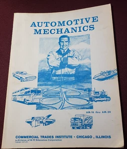 Libretto corso formazione meccanico auto commercio LEssons 16-20 anni 60 - Foto 1 di 11