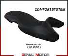 Housse De Selle Mogan Comfort System Noir Bl T.I. Pour Bmw F 650 Gs 2000 > 2007