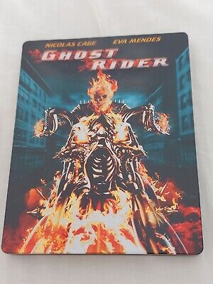 Ghost Rider Blu Ray Steelbook With J Card Marvel Nic Cage • 15.15€
