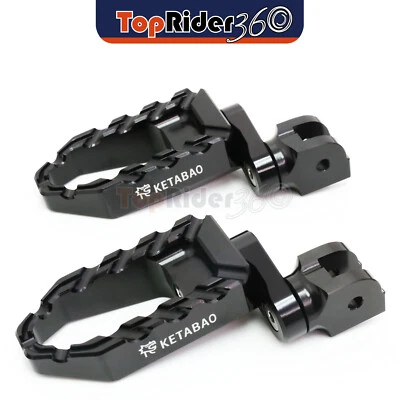 Clavijas delanteras BUZZ extendidas negras de 25 mm para Ducati Monster 1200/S 14-20 19 18 Foto 1 de 4