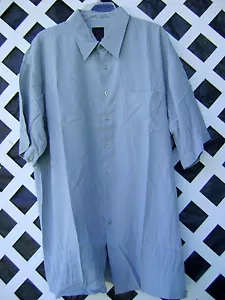 NWT big & tall SHIRT SQ WEAR U pic size $80+valu SPECKLED GRAY office wear - Picture 1 of 4