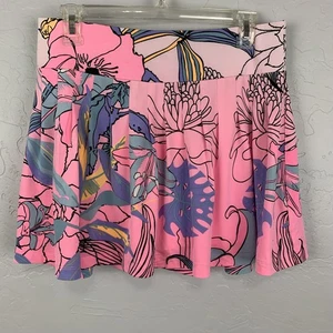 Pantalones Cortos Jamie Sadock Para Mujer 6 Rosa Floral Golf Atléticos Elastizados - Imagen 1 de 7