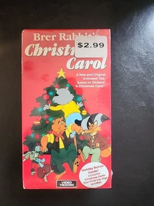 Brer Rabbits Christmas Carol VHS Vintage Nostalgic Christmas Cartoon Tape - Bild 1 von 3