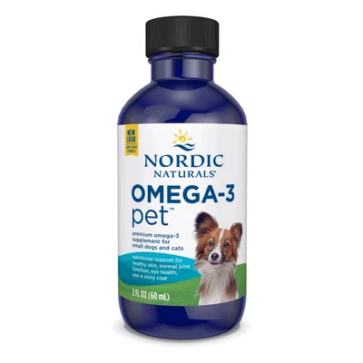 Nordic Naturals Omega 3 Pet - Omega-3s EPA y DHA aceite de pescado para perros y gatos 2 OZ Foto 1 de 4