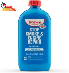 Bluedevil Stop Smoke & Engine Repair - 16 OZ | Reduce el humo de escape y restaura - Imagen 1 de 3