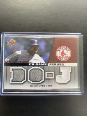 2009 Upper Deck UD Game Jersey #GJDO David Ortiz BOSTON RED SOX Game Used - Image 1 of 2