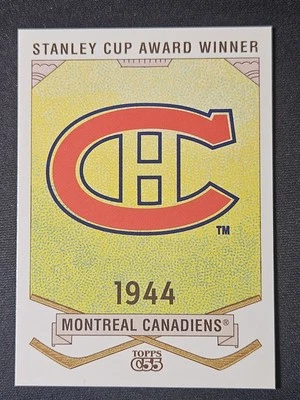 03-04 Topps C55 Montreal Canadiens 1944 🚨🚨🚨 Stanley Cup Winner - Image 1 of 2