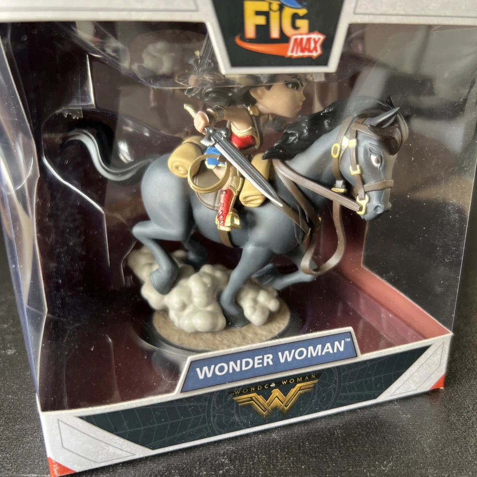 Wonder Woman Q-Fig MAX Figura Superhéroe Estatua Coleccionable Nueva En Caja LC Exclusiva Foto 1 de 4