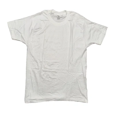 Lote de 3: Camiseta Blanca en Blanco Puntada Única Clásica Jockey Años 90 Hombres Grande Nueva De Colección Foto 1 de 4