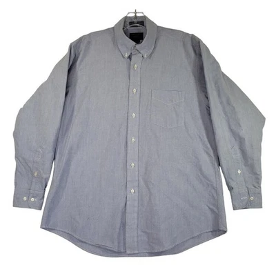 VTG Cambridge Classics Oxford Shirt Blue Button Down Long Sleeve Size 16.5 32/33 - Image 1 of 4