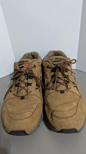 Propet Men's Size 16 XX (5E) Stability Walker, Brown Suede Shoes - Picture 1 of 6