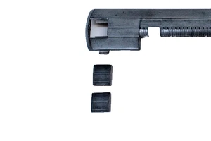 Honda NCZ50 AB12 Motocompo FRP Side Lid Bolt Covers Set / Manufactured in Japan - Picture 1 of 4