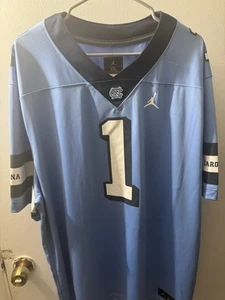 NEW Nike Jordan UNC North Carolina Tar Heels Youth Replica Football Jersey XL - Picture 1 of 10