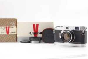 [Near MINT in Box] Canon VT 35mm Film Camera + 50mm f/1.8 Lens Hood From JAPAN - Picture 1 of 14