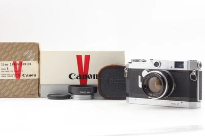 [Near MINT in Box] Canon VT 35mm Film Camera + 50mm f/1.8 Lens Hood From JAPAN - Image 1 of 4