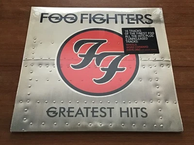 Foo Fighters Greatest Hits Embossed 12" Vinyl Promo Record 33 RPM Shrink Wrapped - Image 1 of 2