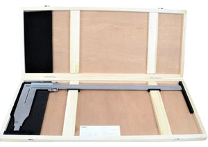 Insize Long Jaw Vernier Caliper 0-500mm/0-20" Range Series 1215-532 - Picture 1 of 10