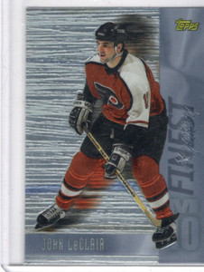 JOHN LeCLAIR 1998-99 TOPPS MYSTERY FINEST SILVER #10