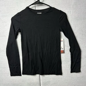 NWT 32 DEGREES HEAT BLACK LONG SLEEVE TOP SIZE YOUTH Medium - Picture 1 of 6