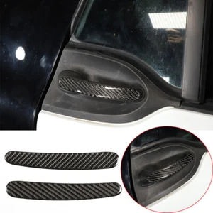 2x Borde de manija lateral exterior de fibra de carbono apto para Mercedes Benz Smart 2016-2021 - Imagen 1 de 10