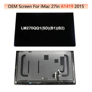 Gruppo schermo display LCD per iMac A1419 5K 27" LM270QQ1 SD B1 B2 (anno 2015) - Foto 1 di 10