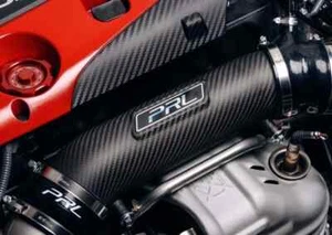 PRL Motorsports Matte Carbon Fiber Inlet Pipe for Honda Civic Type-R FL5 23+ New - Foto 1 di 4