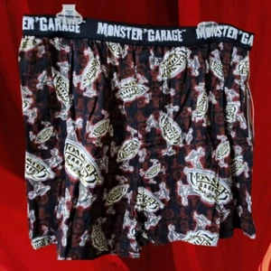 Men's Monster Garage Character Boxer Size Medium - Picture 1 of 1