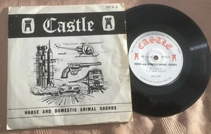 Frederick Judd "Horse And Domestic Animal Sounds" Castle 45RPM 7" Single MFX3 EX - Bild 1 von 5