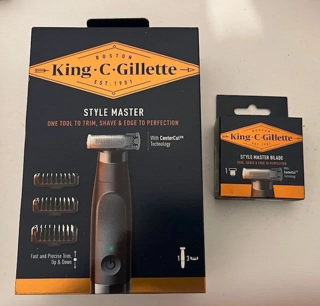 Gillette  Tondeuse Style Master + 1 lame -  King C Gillette - Photo 1/1