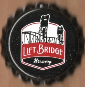USA Plastic Lined Beer Crown Bottle Cap: Lift Bridge Brewing - Picture 1 of 1