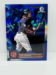 Bowman 2022 edición cromo zafiro #63 José Ramírez Cleveland Guardians - Imagen 1 de 2