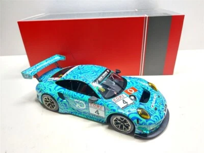 Porsche 911 GT3 R Falken VLN 7 Nurburgring 2018 #4 - 1/18 IXO Limited Ed. - Immagine 1 di 4