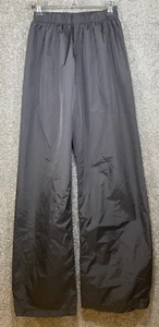 REI Elements Rain Pants Youth XL (16-18) Black Elastic Waist Waterproof Hiking - Picture 1 of 10