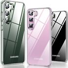 Transparent Hülle für Samsung Galaxy S23 FE [Mit Panzerfolie] für Samsung Gal...