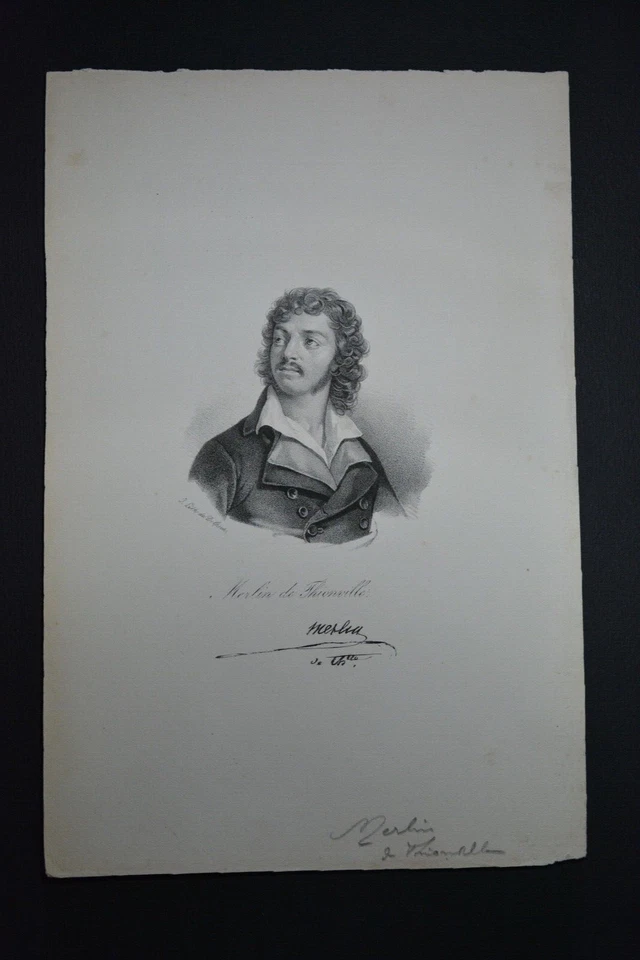 Merlin de Thionville, né à Thionville en 1762-1833, député de Moselle - Photo 1/1