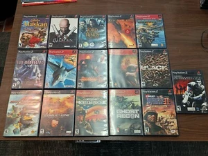 PS2 Video Game Lot #1 - All Untested Sold As Is - Picture 1 of 14