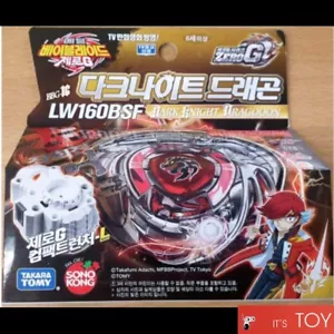 Takara Tomy Metal Beyblade Zero G BBG-16 Dark Knight Dragooon LW160BSF versión Corea - Imagen 1 de 3