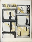 2010 Circa Survive - San Antonio Gold Concert Poster s/n by Andy Vastagh
