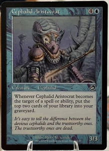 Cephalid Aristocrat 27/143 Torment - Magic: The Gathering TCG - LP - Imagen 1 de 2