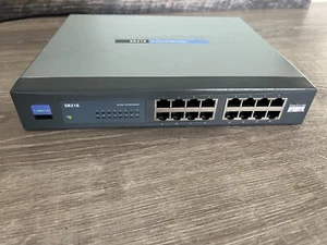 Cisco Linksys SR216 16-Port 10/100 Ethernet Switch - Picture 1 of 7