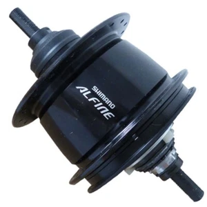 Shimano Hinterradnabe Alfine 8gang SGS70018BL 32Loch schwarz Fahrrad - Bild 1 von 1