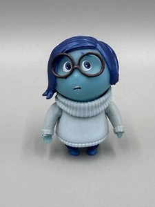 Disney Pixar Inside Out Sadness 3.5" USED Action Figure Tomy Movie Figurine - Picture 1 of 5